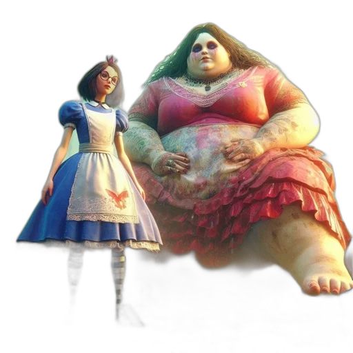 dress, creature, food, concept art transparent PNG cut-out