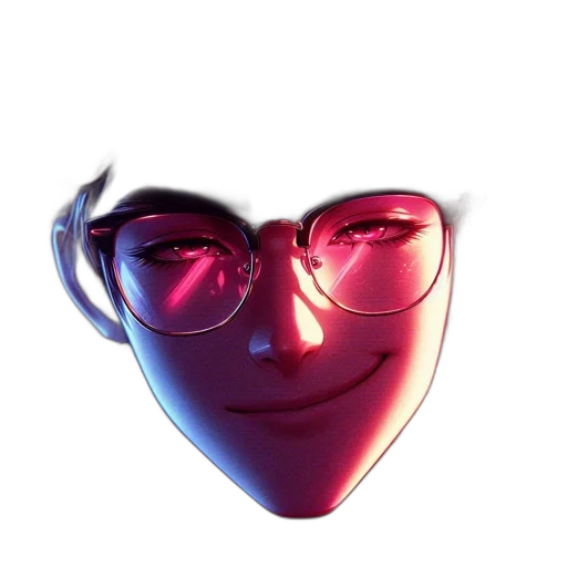 face, mask, robot, jacket transparent PNG cut-out