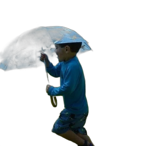 umbrella, hat, staff, weapon transparent PNG cut-out