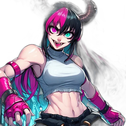 cyberpunk, concept art, fantasy art, comic book art transparent PNG cut-out