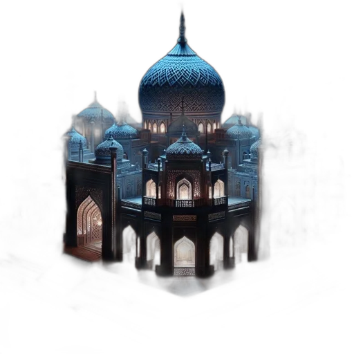 building, crown, concept art, 3d render transparent PNG cut-out