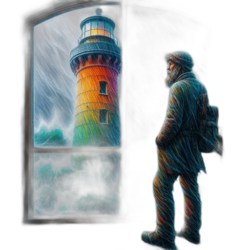 jacket, concept art, watercolor, oil painting transparent PNG cut-out