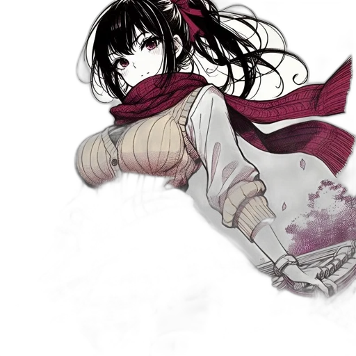 dress, weapon, mask, staff transparent PNG cut-out