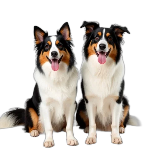 animal, photorealistic, 3d render, two transparent PNG cut-out