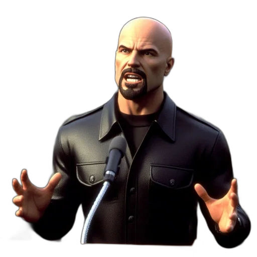 jacket, weapon, face, animal transparent PNG cut-out