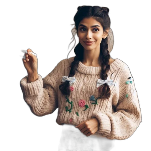 jacket, jewelry, dress, staff transparent PNG cut-out