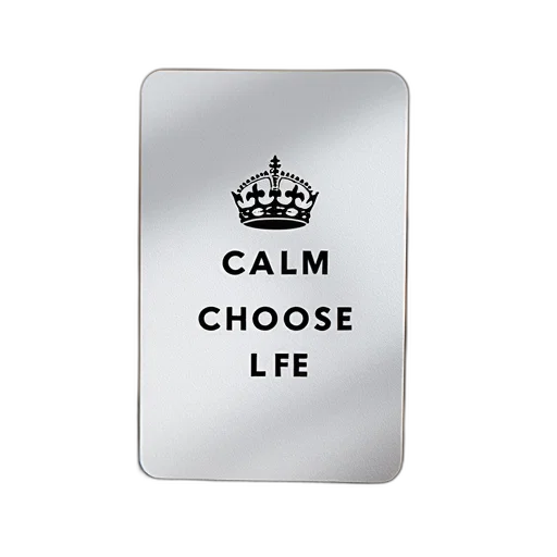 keep, calm, choose, life transparent PNG cut-out