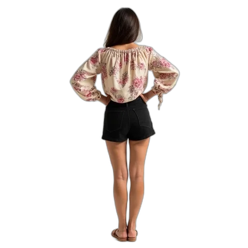 jacket, dress, woman, standing transparent PNG cut-out