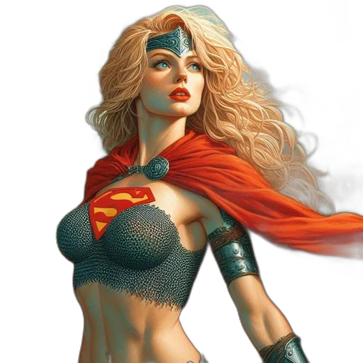 comic book art, fantasy art, concept art, photorealistic transparent PNG cut-out