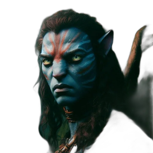 face, dragon, staff, mask transparent PNG cut-out