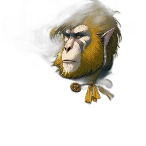 staff, animal, face, mask transparent PNG cut-out