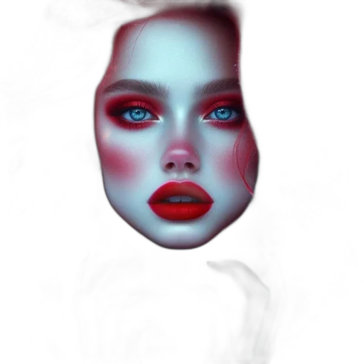 mask, face, robot, creature transparent PNG cut-out