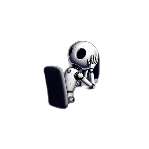 robot, weapon, staff, jewelry transparent PNG cut-out