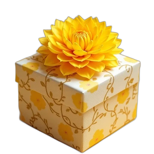 crown, flower, jewelry, 3d render transparent PNG cut-out