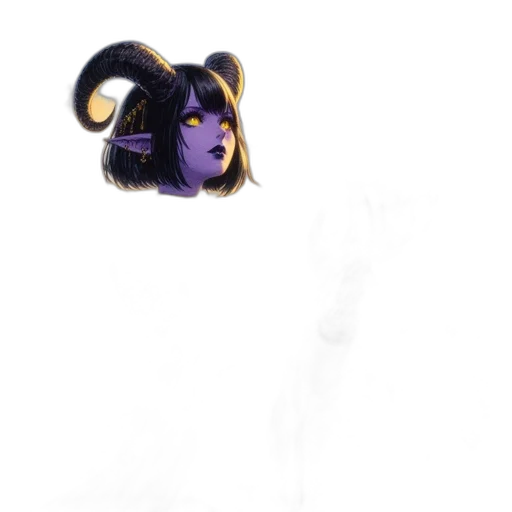 dragon, mask, staff, creature transparent PNG cut-out