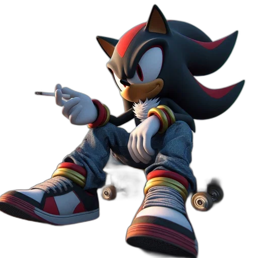 weapon, animal, staff, 3d render transparent PNG cut-out