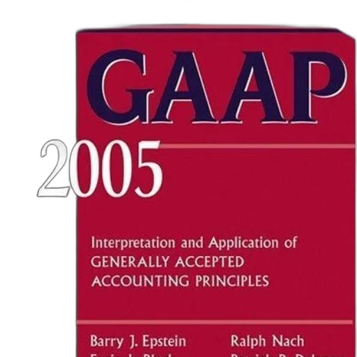 cover, wiley, gaap, 2005 transparent PNG cut-out