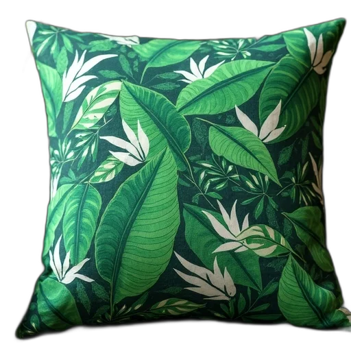 furniture, photorealistic, green, lush transparent PNG cut-out