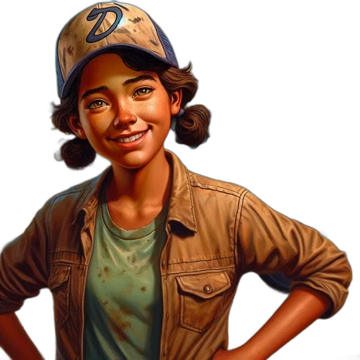 hat, staff, face, photorealistic transparent PNG cut-out