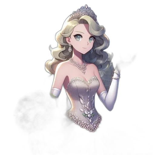 crown, dress, staff, jewelry transparent PNG cut-out