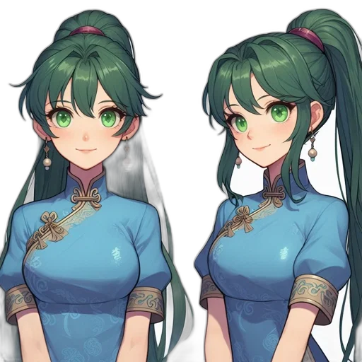 staff, dress, concept art, pixel art transparent PNG cut-out