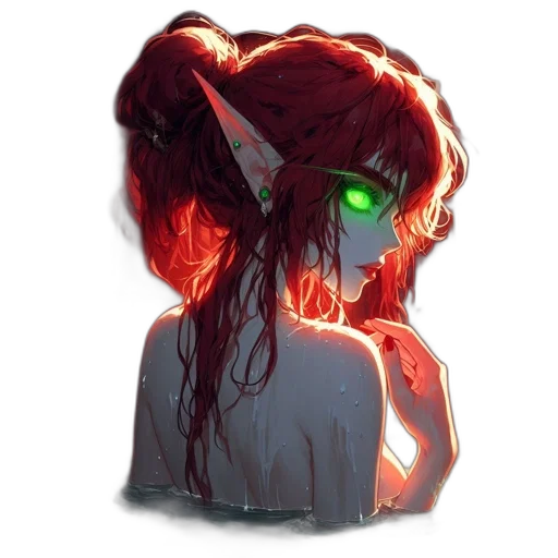 creature, mask, face, staff transparent PNG cut-out