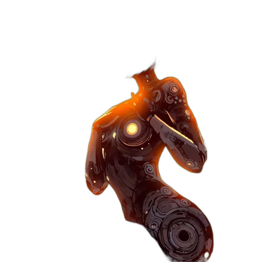 robot, weapon, staff, dragon transparent PNG cut-out