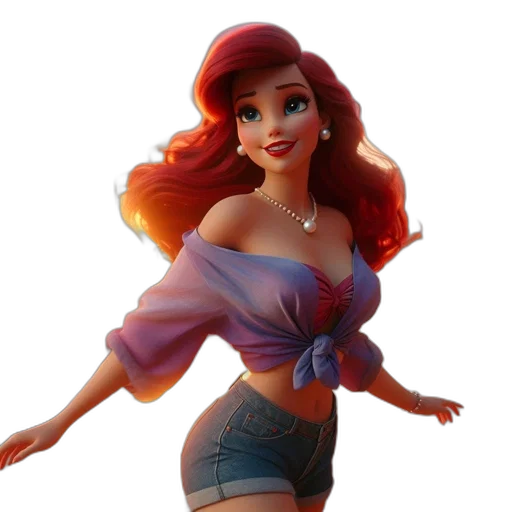 dress, 3d render, concept art, fantasy art transparent PNG cut-out