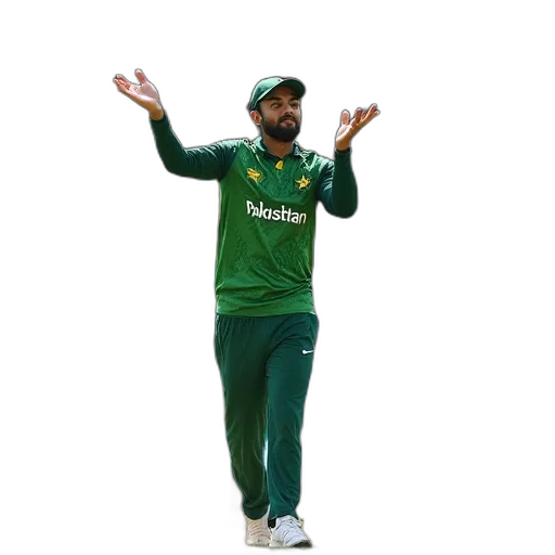 umar, yusuf, reacts, pakistan transparent PNG cut-out