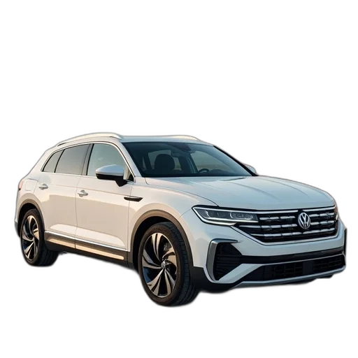 car, white, volkswagen, gtw transparent PNG cut-out