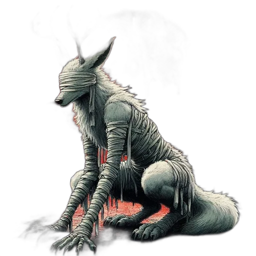 creature, dragon, animal, staff transparent PNG cut-out