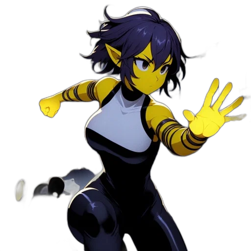 robot, staff, concept art, anime transparent PNG cut-out