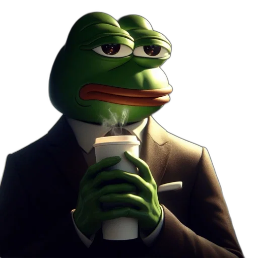 face, pepe, frog, character transparent PNG cut-out