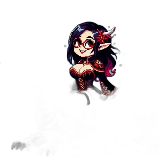 dragon, creature, staff, mask transparent PNG cut-out