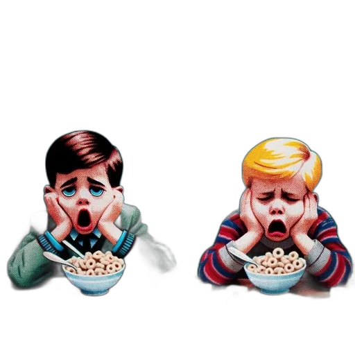 food, comical, cereal, box transparent PNG cut-out