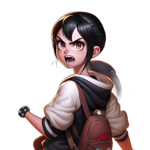 staff, weapon, face, fantasy art transparent PNG cut-out