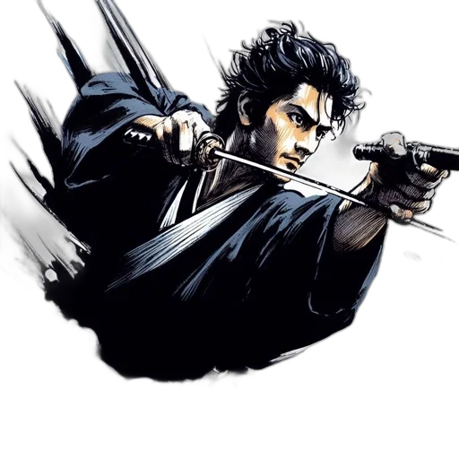 weapon, staff, sword, comic book art transparent PNG cut-out
