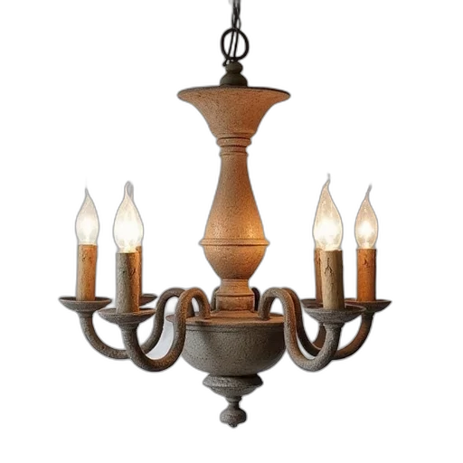 jewelry, furniture, 3d render, earth tones transparent PNG cut-out