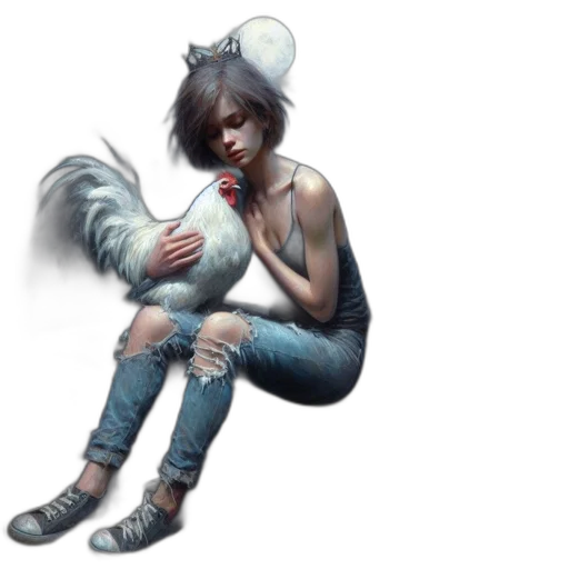 staff, creature, animal, hat transparent PNG cut-out