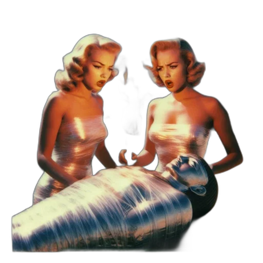 jewelry, vaporwave, concept art, 3d render transparent PNG cut-out