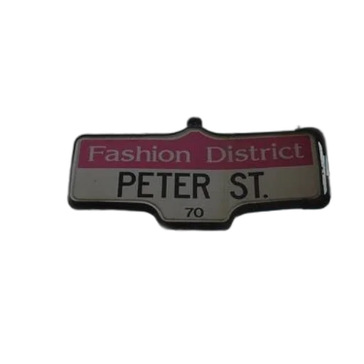 3d render, street, sign, peter transparent PNG cut-out