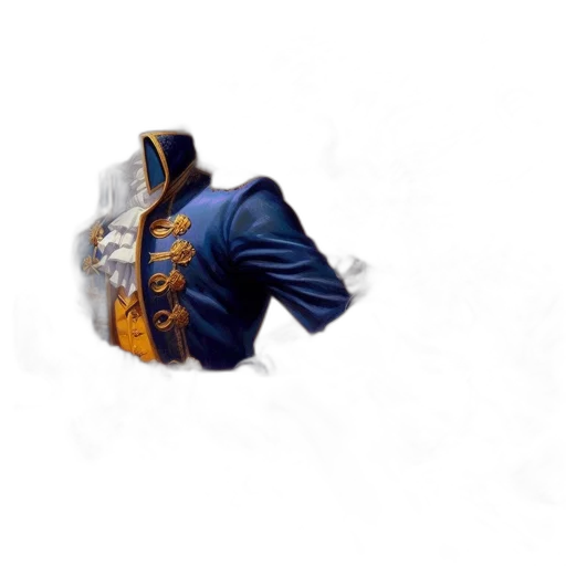 jacket, sword, crown, weapon transparent PNG cut-out