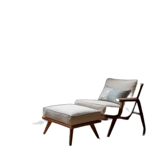 furniture, 3d render, photorealistic, earth tones transparent PNG cut-out