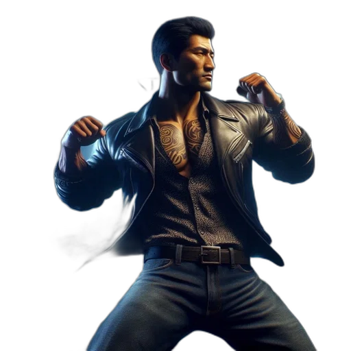 jacket, concept art, 3d render, photorealistic transparent PNG cut-out