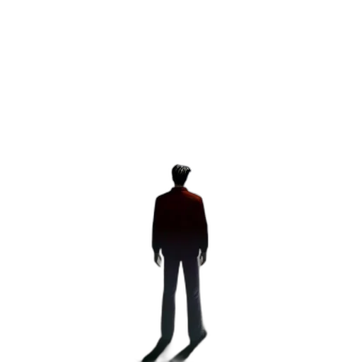 jacket, staff, robot, face transparent PNG cut-out