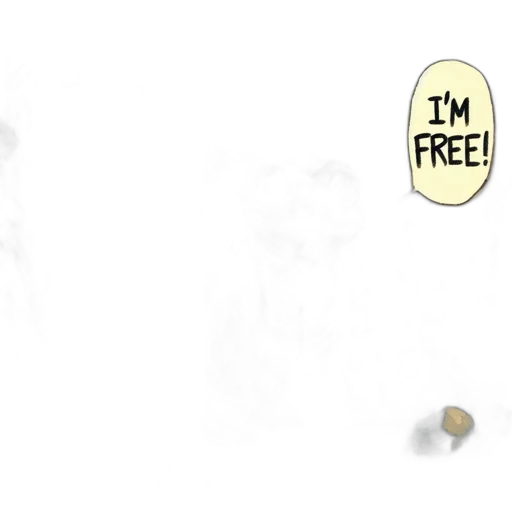 concept art, comic book art, cartoon, fog transparent PNG cut-out