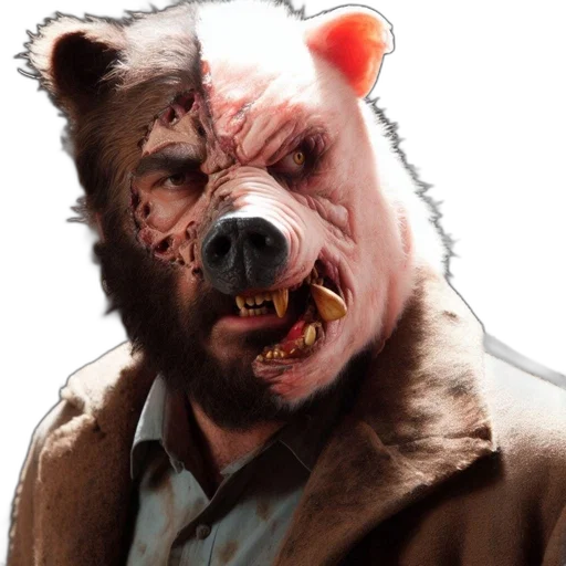 animal, mask, creature, face transparent PNG cut-out
