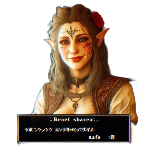 staff, face, mask, fantasy art transparent PNG cut-out