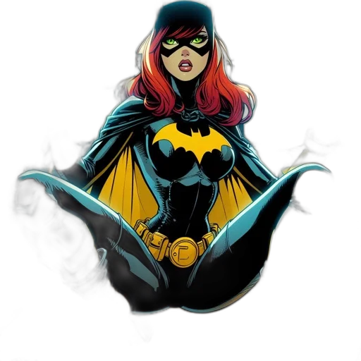 comic book art, concept art, cartoon, pixel art transparent PNG cut-out