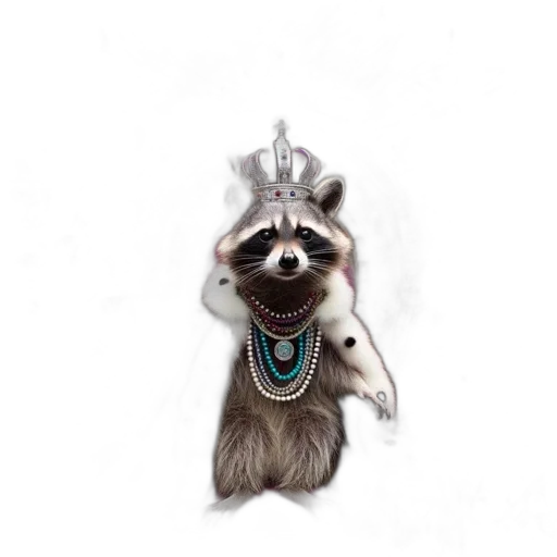 staff, animal, crown, creature transparent PNG cut-out